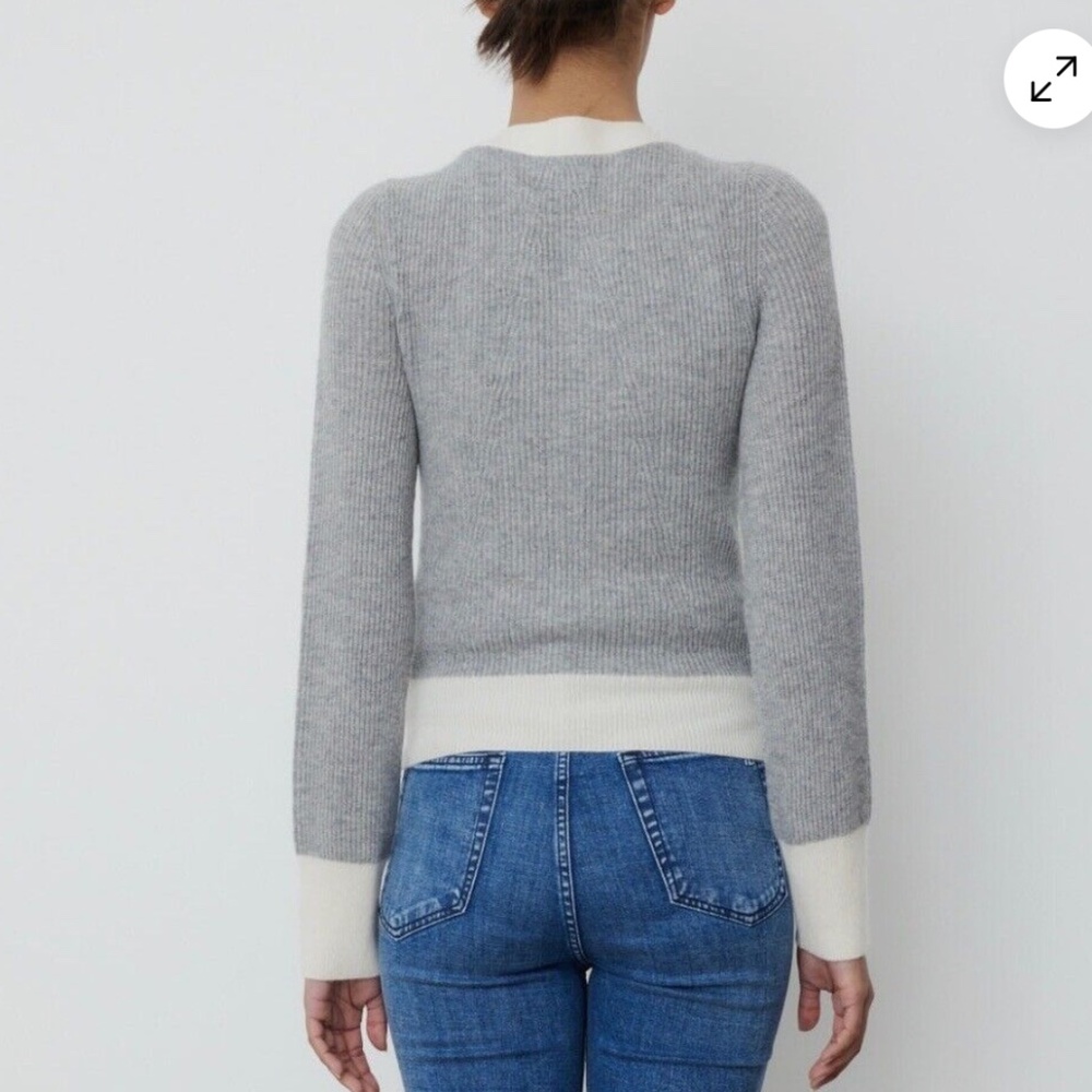 rag & bone Pierce Cashmere V neck cardigan, XXS, GD1093 - Picture 2 of 6